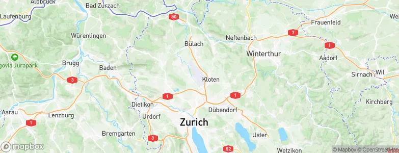 -, Switzerland Map