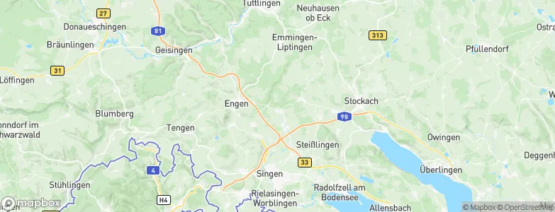 Aach, Germany Map