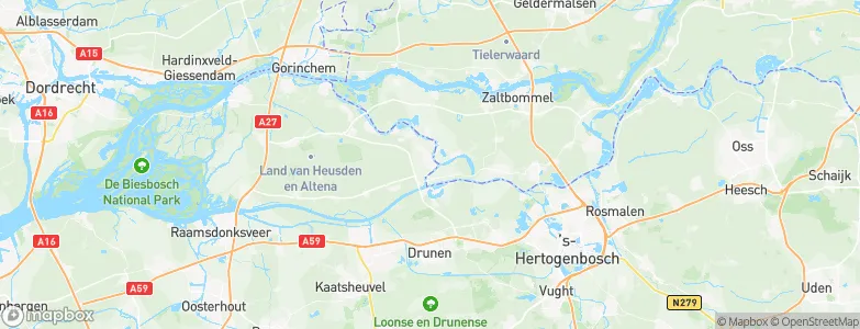Aalburg, Netherlands Map