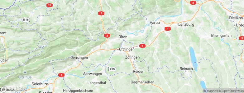 Aarburg, Switzerland Map