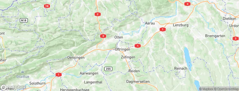 Aarburg, Switzerland Map