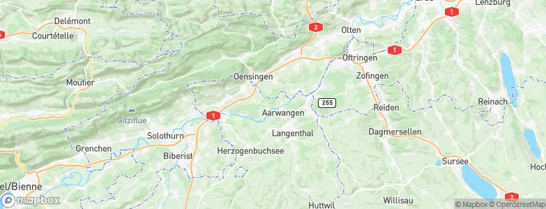 Aarwangen, Switzerland Map
