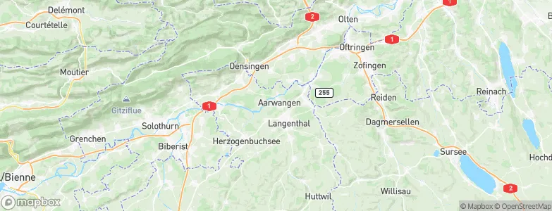 Aarwangen, Switzerland Map