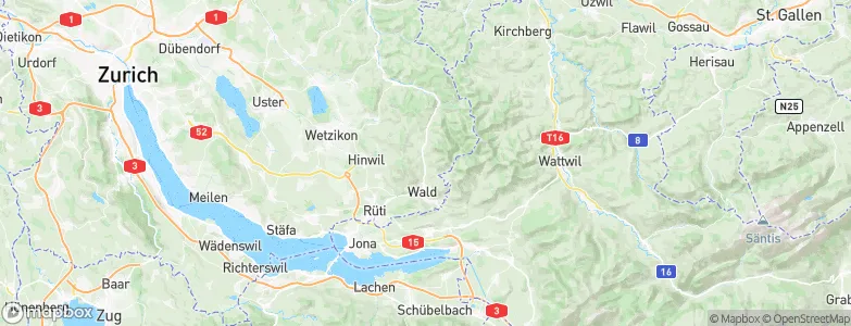 Aatal, Switzerland Map
