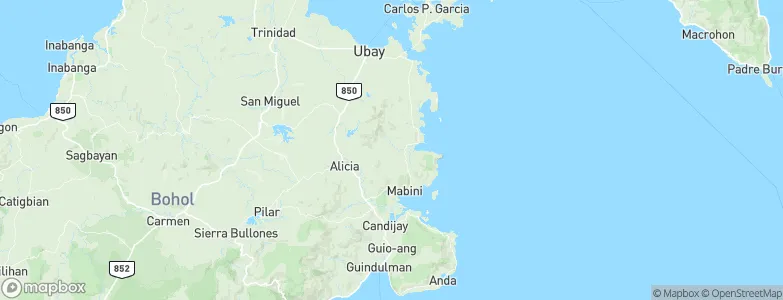 Abaca, Philippines Map
