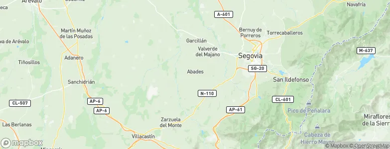 Abades, Spain Map