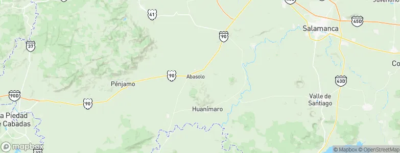 Abasolo, Mexico Map