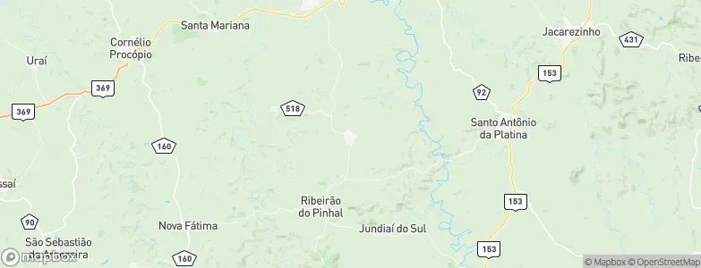 Abatiá, Brazil Map