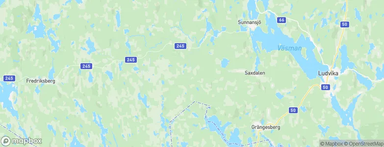 Abborrberget, Sweden Map