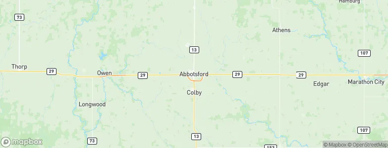 Abbotsford, United States Map