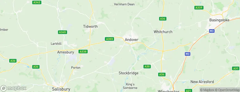 Abbotts Ann, United Kingdom Map