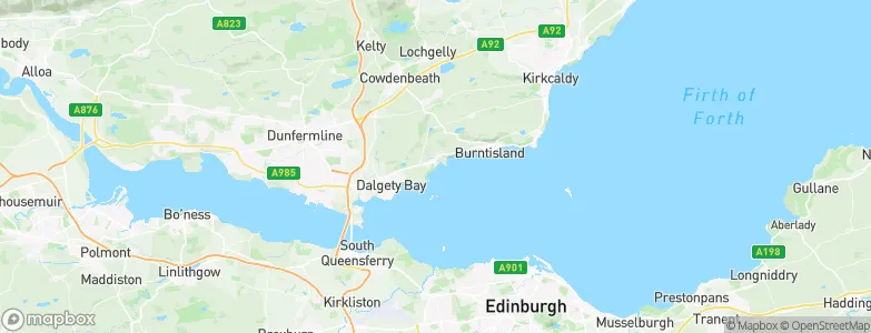 Aberdour, United Kingdom Map