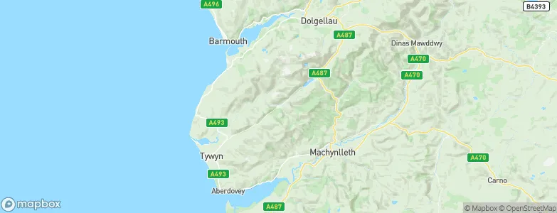 Abergynolwyn, United Kingdom Map