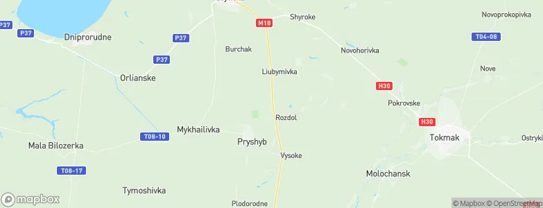 Abrykosivka, Ukraine Map