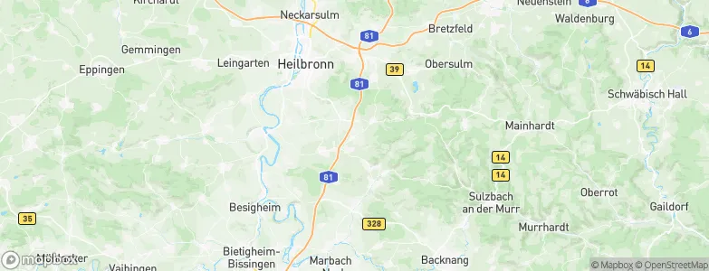 Abstatt, Germany Map
