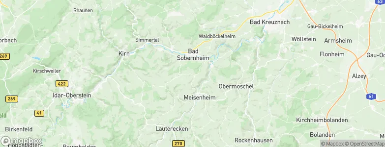 Abtweiler, Germany Map