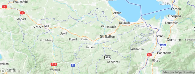 Abtwil, Switzerland Map