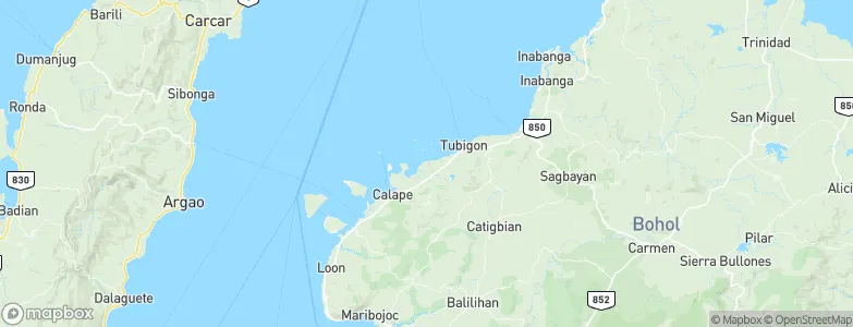 Abucayan, Philippines Map