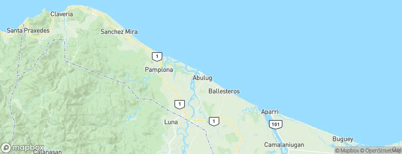 Abulug, Philippines Map