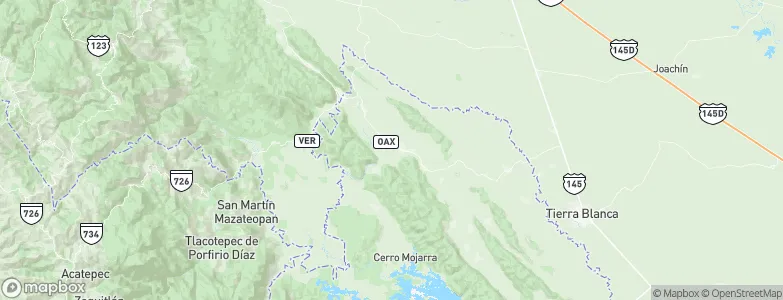 Acatlán de Pérez Figueroa, Mexico Map