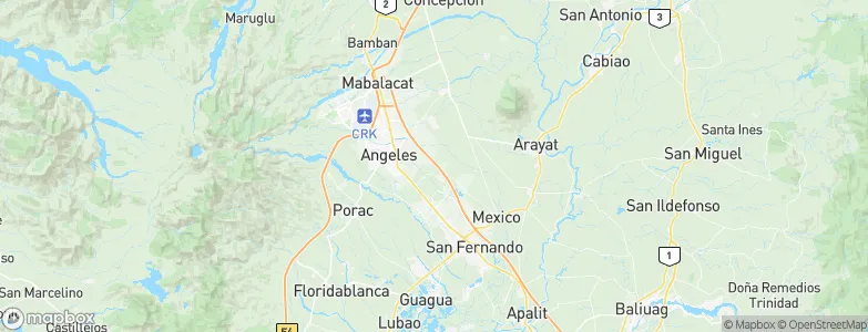 Acli, Philippines Map