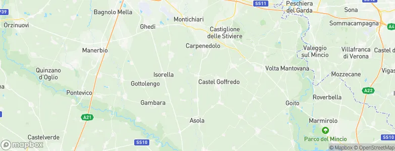 Acquafredda, Italy Map