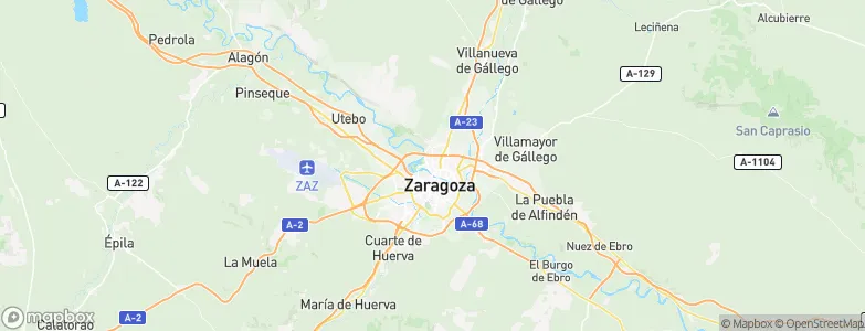 Actur, Spain Map