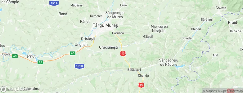 Acăţari, Romania Map