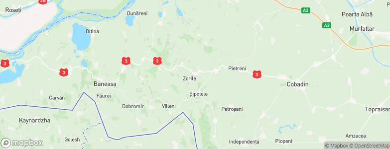 Adamclisi, Romania Map