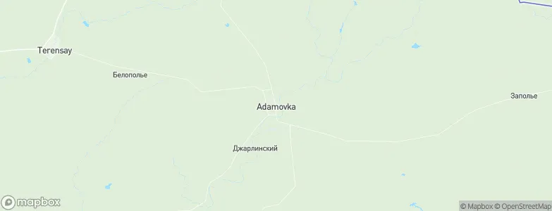 Adamovka, Russia Map