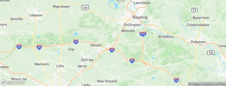 Adamstown, United States Map
