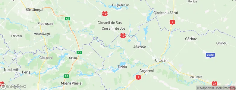 Adâncata, Romania Map