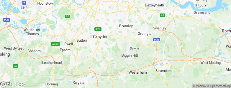 Addington, United Kingdom Map