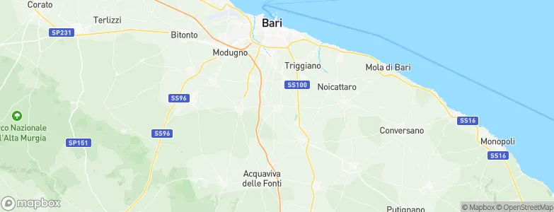 Adelfia, Italy Map