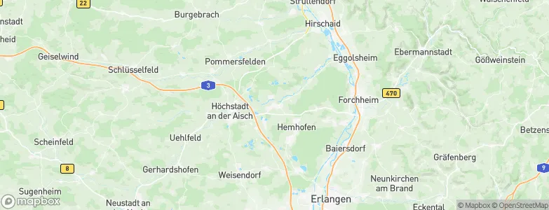 Adelsdorf, Germany Map