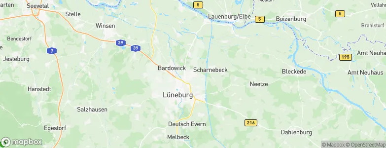 Adendorf, Germany Map