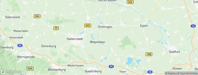 Adersleben, Germany Map