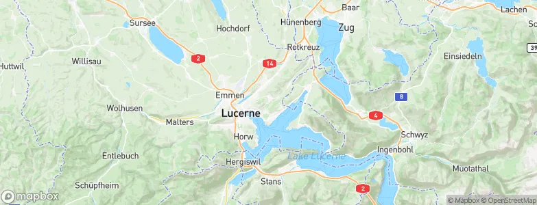 Adligenswil, Switzerland Map