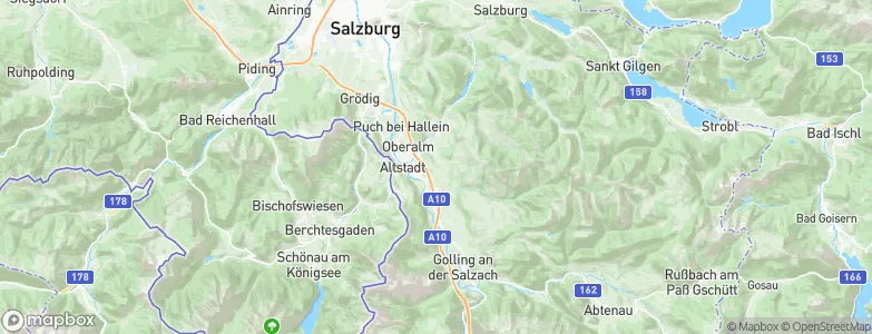 Adnet, Austria Map