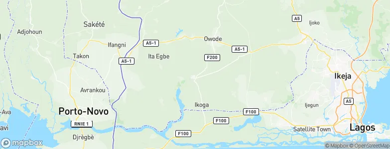 Ado-Odo, Nigeria Map
