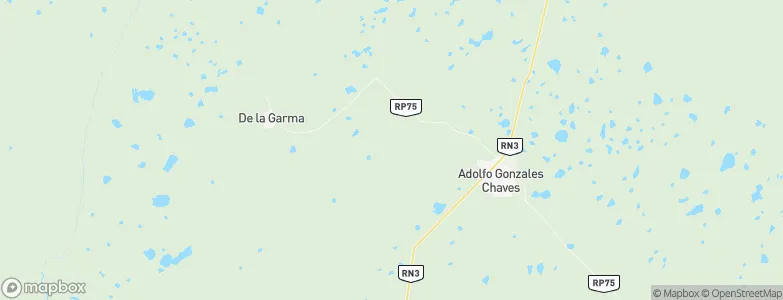 Adolfo Gonzáles Chaves, Argentina Map