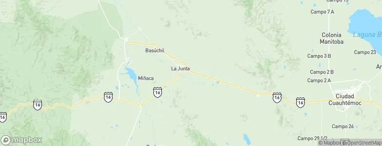 Adolfo López Mateos, Mexico Map