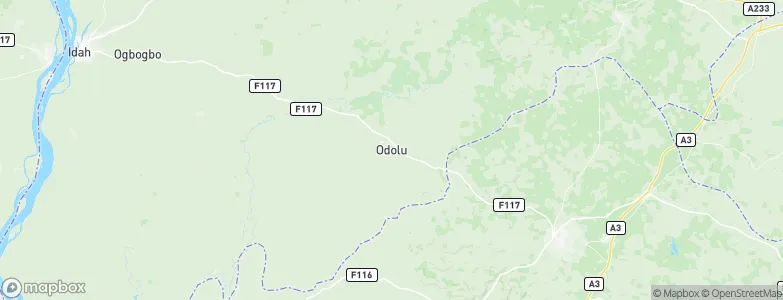 Adoru, Nigeria Map