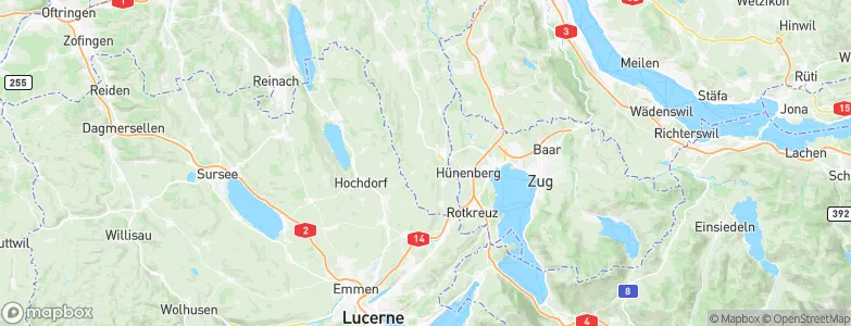 Aettenschwil, Switzerland Map
