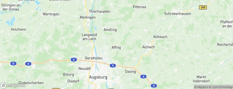 Affing, Germany Map