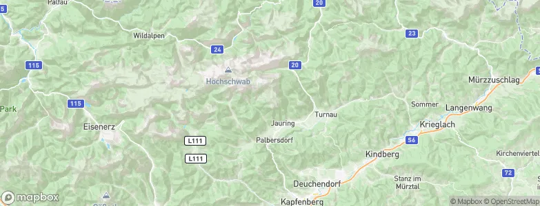 Aflenz Kurort, Austria Map