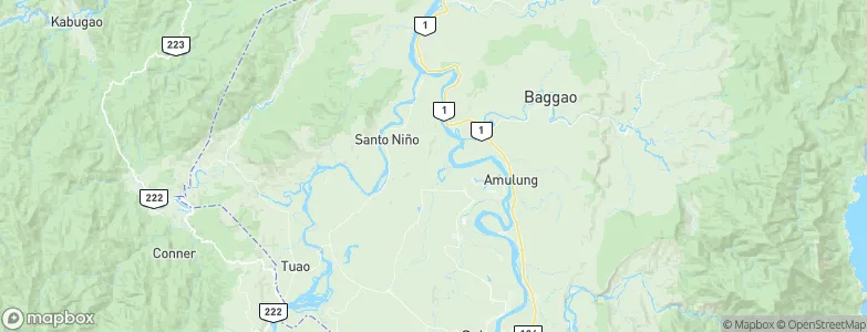 Afusing Centro, Philippines Map