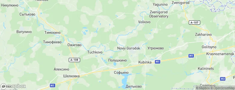 Agafonovo, Russia Map