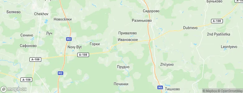 Agarino, Russia Map