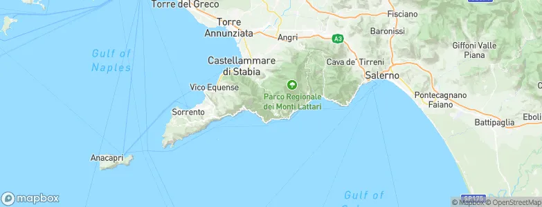 Agerola, Italy Map
